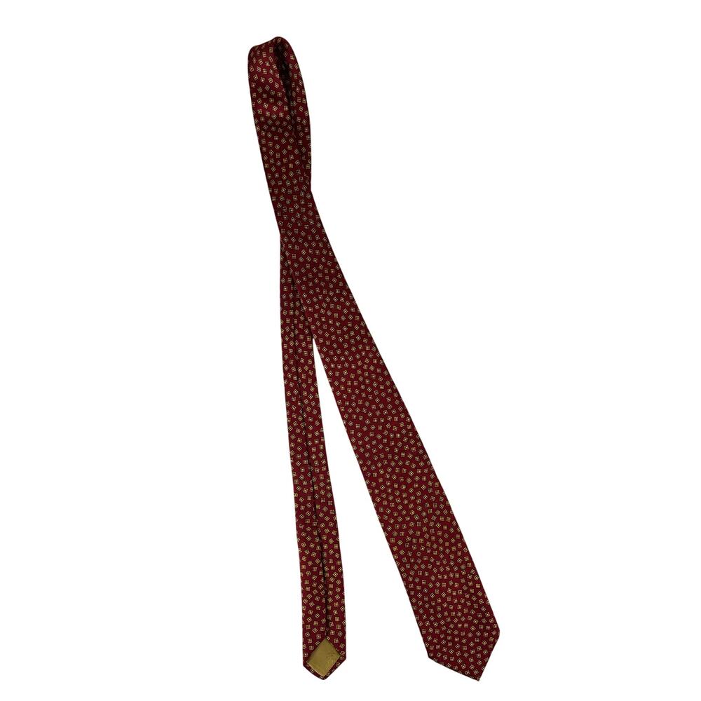 Brooks Brothers Makers Tie Mens Paisley Ancient Medallion Necktie Trad Style